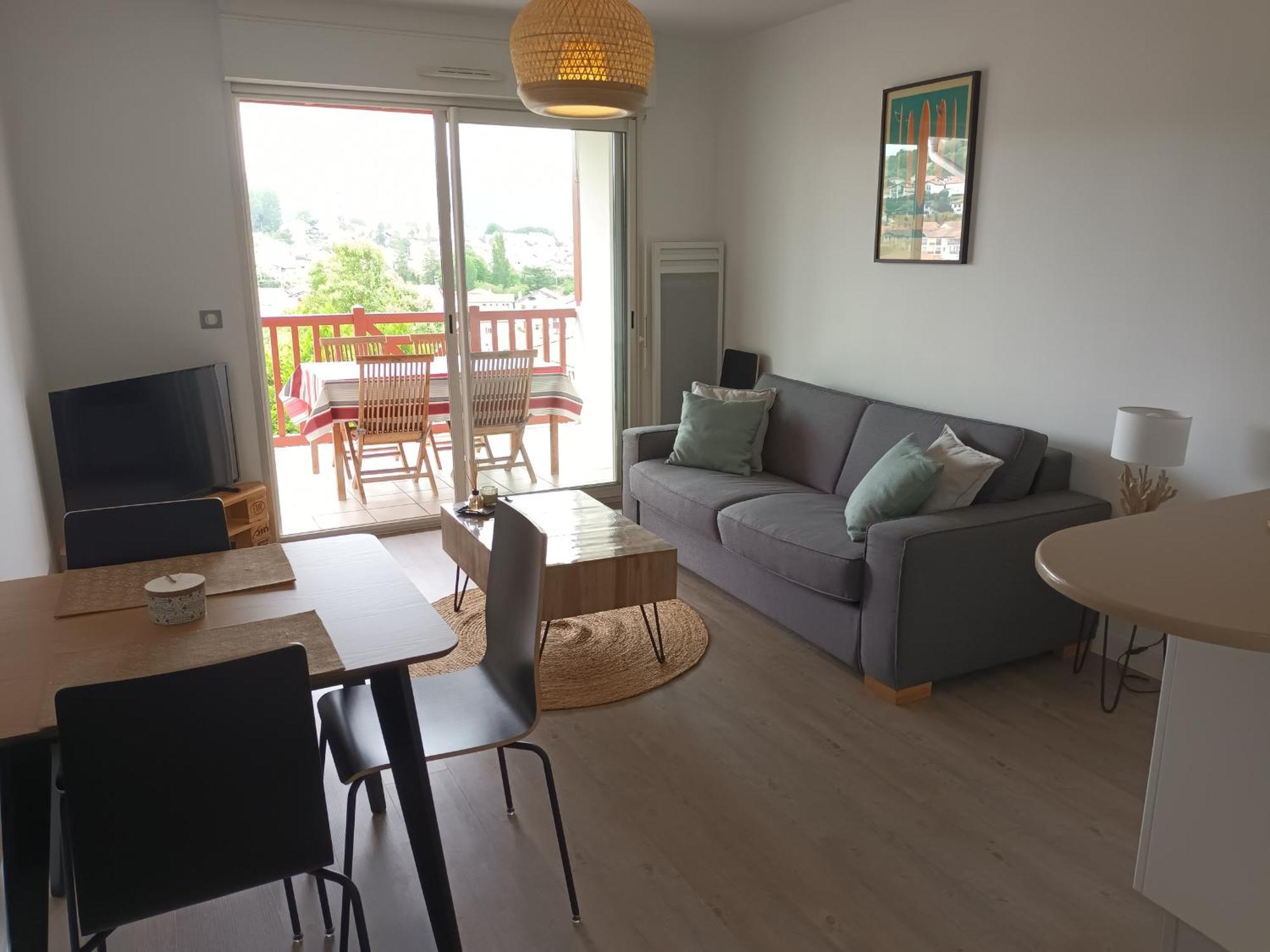 Appart. 2* A Hendaye, Proche Centre, Parking Privatif - Fr-1-239-777 Daire Dış mekan fotoğraf