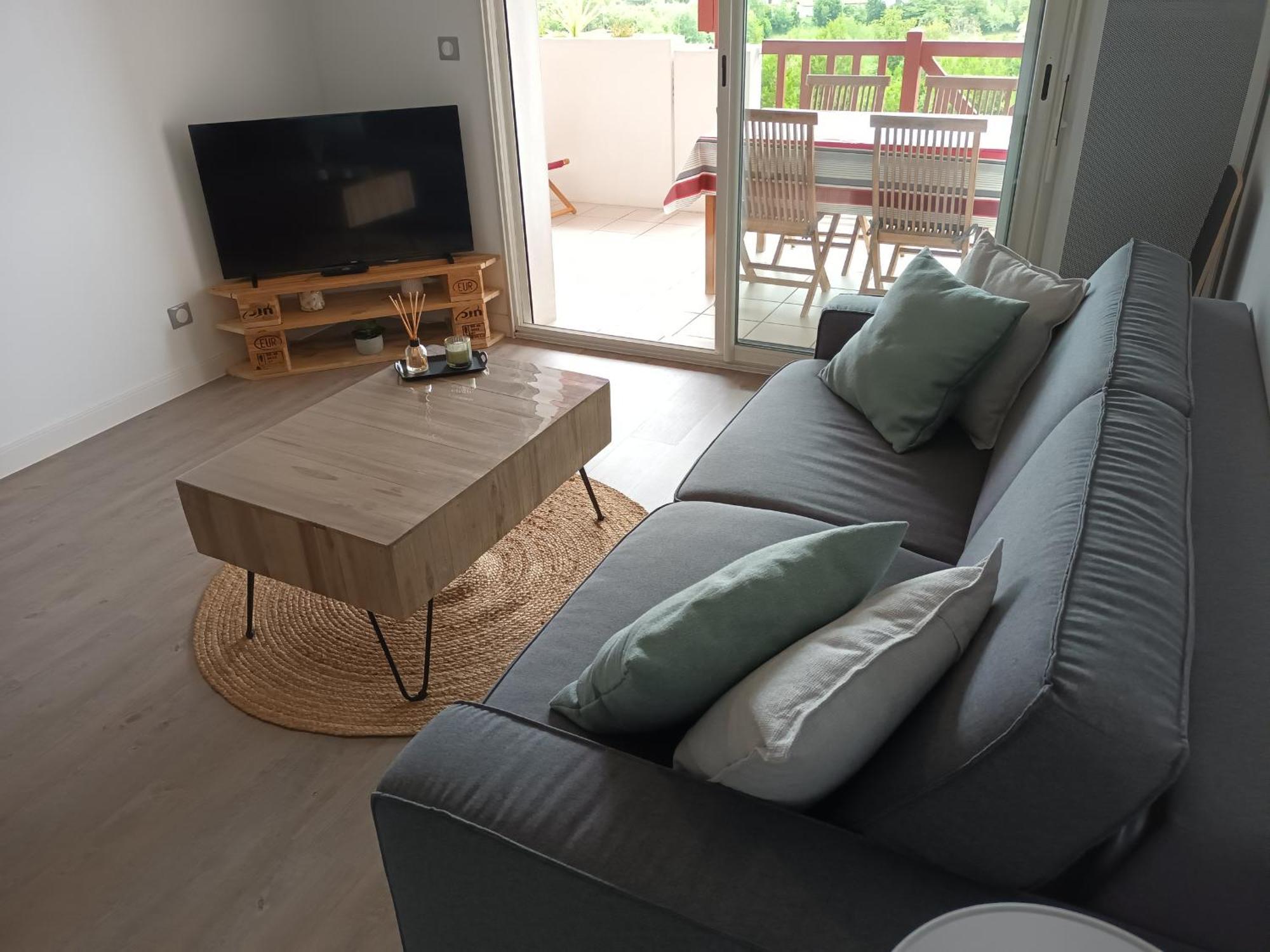 Appart. 2* A Hendaye, Proche Centre, Parking Privatif - Fr-1-239-777 Daire Dış mekan fotoğraf