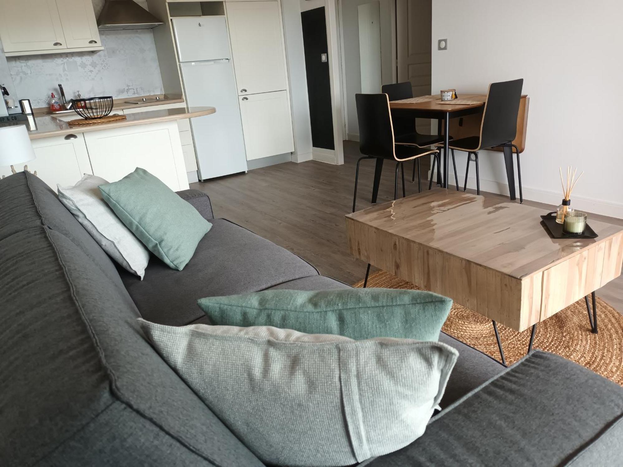 Appart. 2* A Hendaye, Proche Centre, Parking Privatif - Fr-1-239-777 Daire Dış mekan fotoğraf